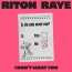 Riton - I don't want you